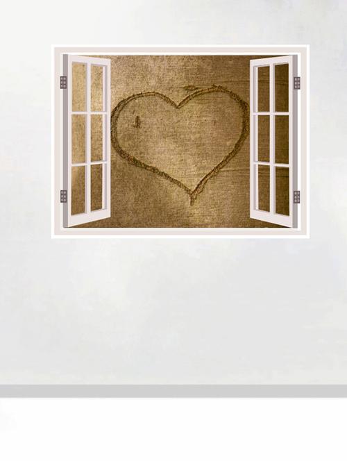 impression wall window illusion sticker - 13437746 - Very Small Image - 1