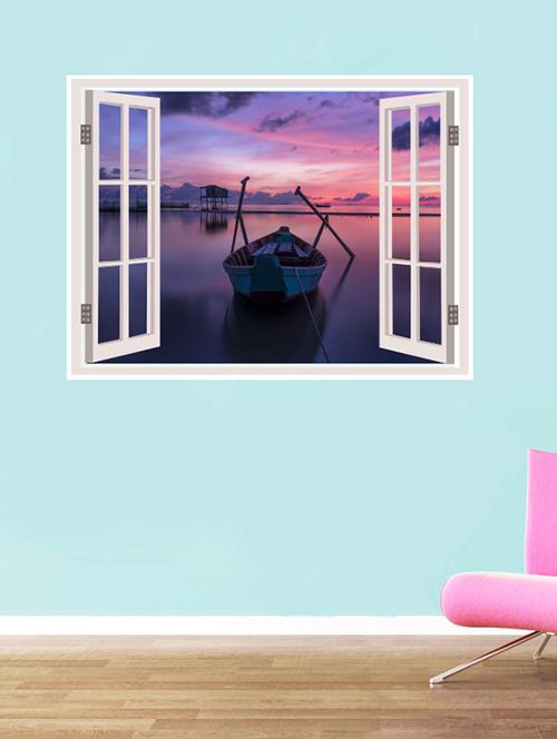 impression wall window illusion sticker - 13437752 - Very Small Image - 1
