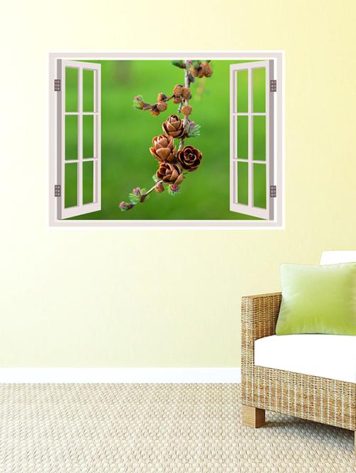 impression wall window illusion sticker - 13437762 - Very Small Image - 1