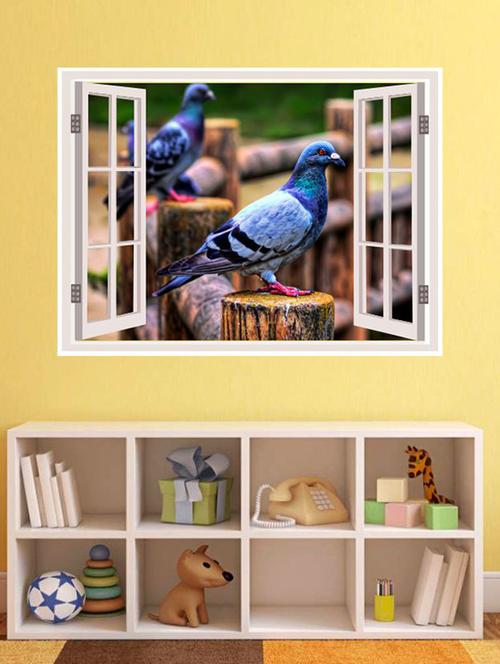impression wall window illusion sticker - 13437776 - Very Small Image - 1