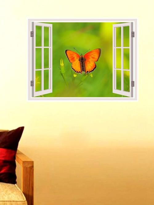impression wall window illusion sticker - 13437778 - Very Small Image - 1