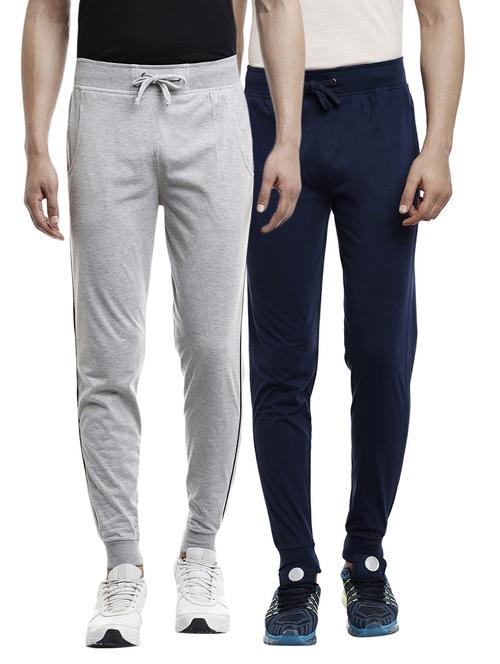 multi colored set of 2 cotton track pant - 13443009 - Very Small Image - 1