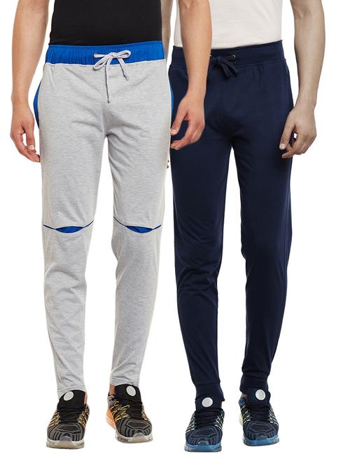 multi colored set of 2 cotton track pant - 13443014 - Very Small Image - 1