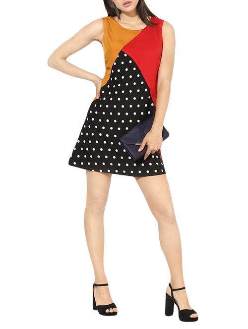 polka dot a-line dress - 13450752 - Very Small Image - 1