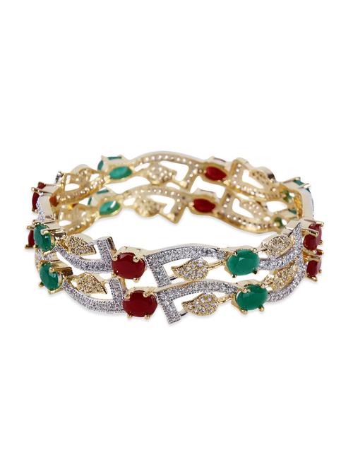 white gold plated bangle - 13450818 - Very Small Image - 1