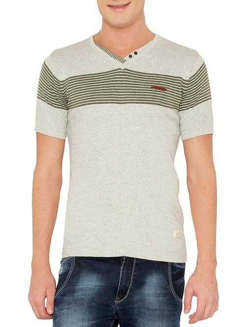 white cotton t-shirt - 13453136 - Very Small Image - 1