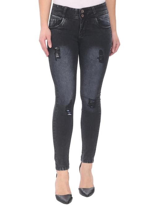 black skinny fit denim jean - 13453318 - Very Small Image - 1