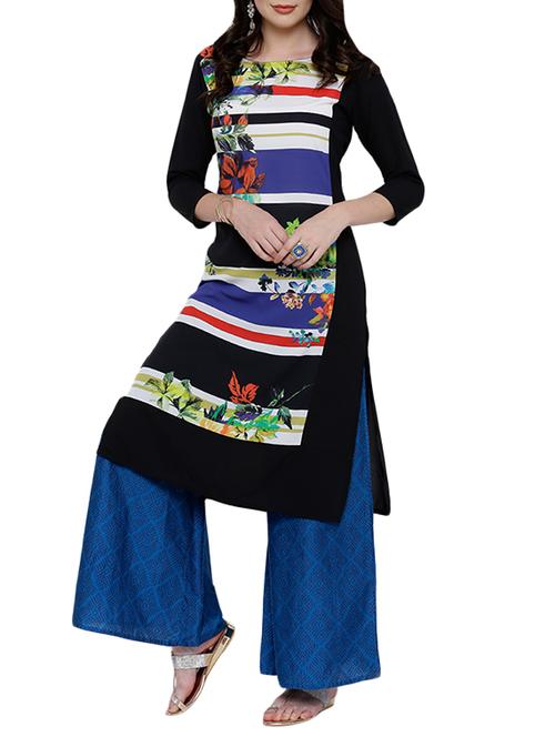 digital printed straight kurta - 13454368 - Very Small Image - 1
