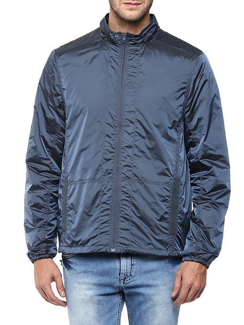 grey polyester casual jacket - 13454874 - Very Small Image - 1