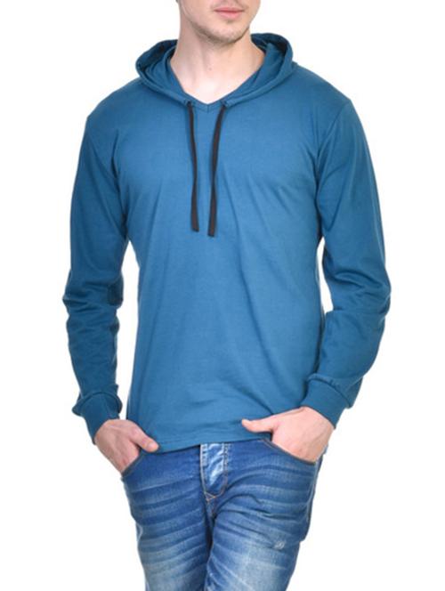 light blue cotton t-shirt - 13461222 - Very Small Image - 1