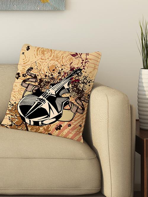 la verve digital printed cotton cushion cover - 13461940 - Very Small Image - 1