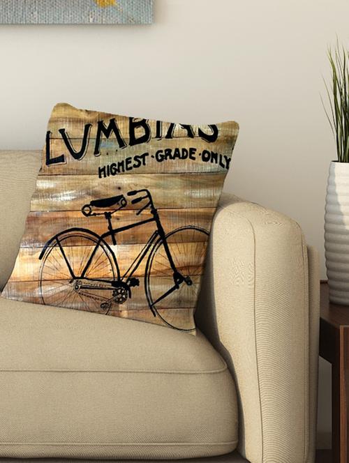 la verve digital printed cotton cushion cover - 13461954 - Very Small Image - 1