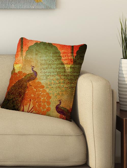 la verve digital printed cotton cushion cover - 13461976 - Very Small Image - 1