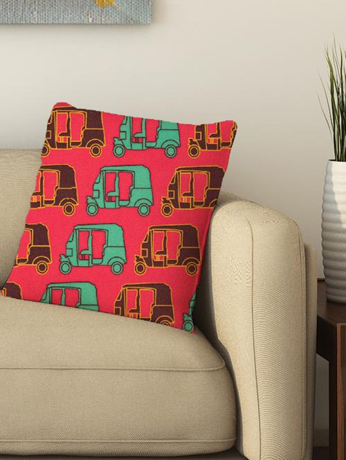 la verve digital printed cotton cushion cover - 13461981 - Very Small Image - 1