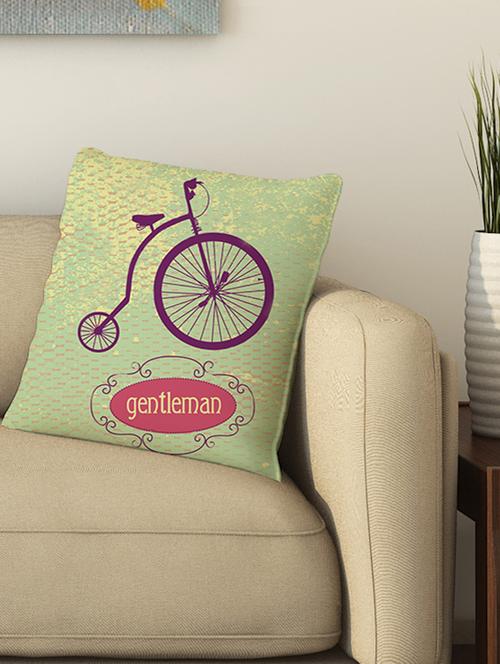 la verve digital printed cotton cushion cover - 13462007 - Very Small Image - 1