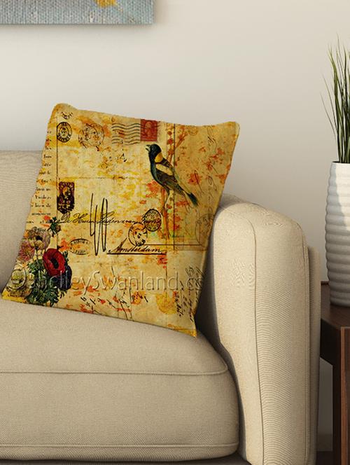 la verve digital printed cotton cushion cover - 13462029 - Very Small Image - 1