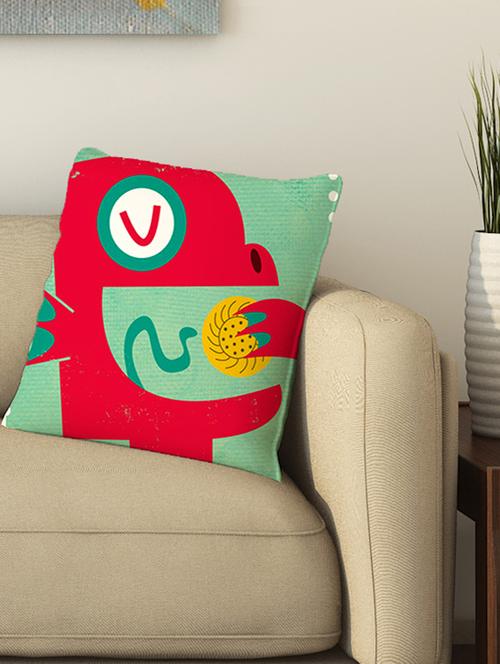 la verve digital printed cotton cushion cover - 13462050 - Very Small Image - 1