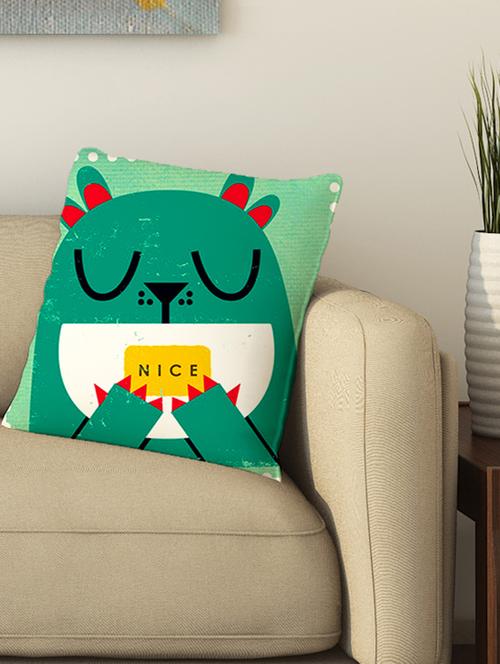 la verve digital printed cotton cushion cover - 13462052 - Very Small Image - 1