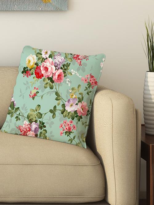 la verve digital printed cotton cushion cover - 13462075 - Very Small Image - 1