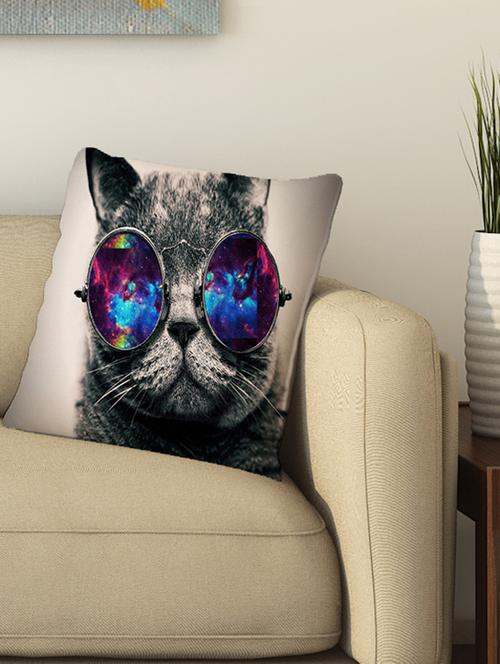 la verve digital printed cotton cushion cover - 13462078 - Very Small Image - 1
