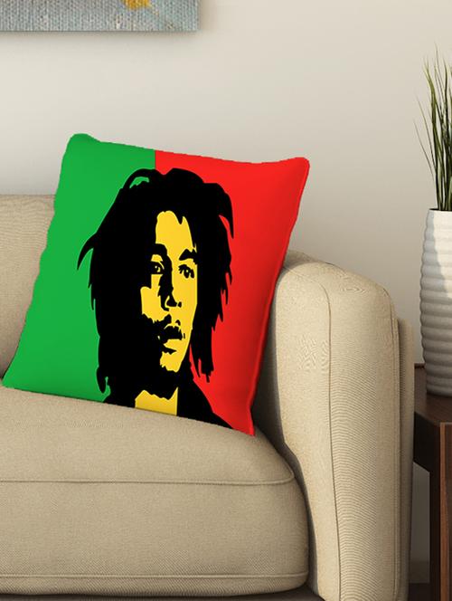 la verve digital printed cotton cushion cover - 13462093 - Very Small Image - 1