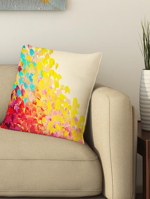 la verve digital printed cotton cushion cover - 13462103 - Very Small Image - 1