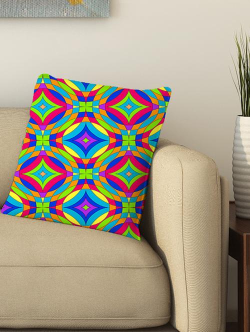 la verve digital printed cotton cushion cover - 13462112 - Very Small Image - 1