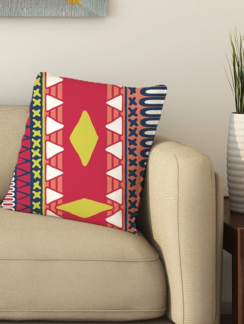 la verve digital printed cotton cushion cover - 13462131 - Very Small Image - 1