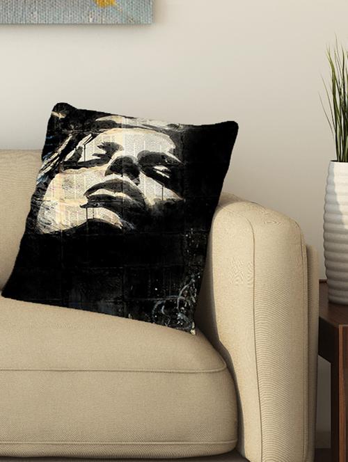la verve digital printed cotton cushion cover - 13462140 - Very Small Image - 1