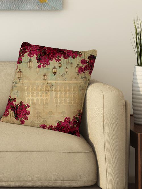 la verve digital printed cotton cushion cover - 13462160 - Very Small Image - 1