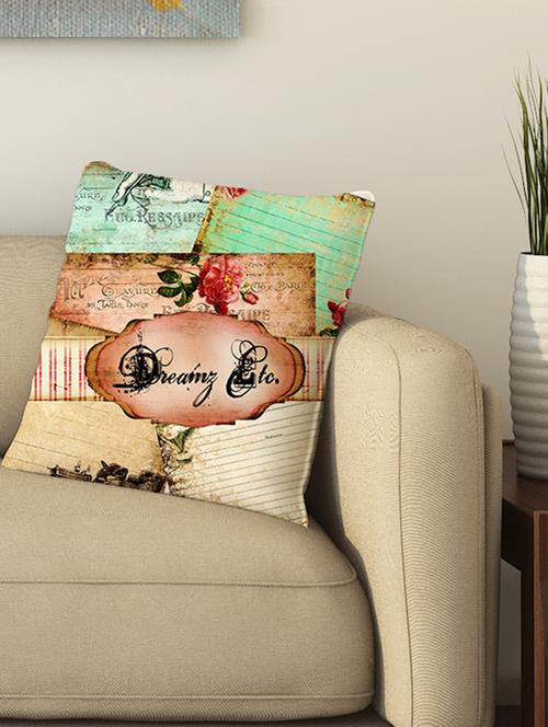 la verve digital printed cotton cushion cover - 13462182 - Very Small Image - 1