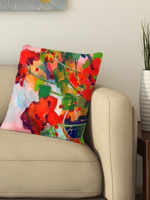 la verve digital printed cotton cushion cover - 13462212 - Very Small Image - 1