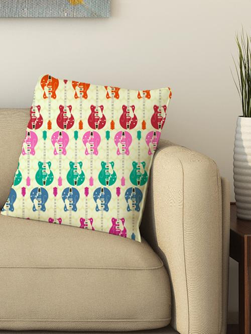 la verve digital printed cotton cushion cover - 13462233 - Very Small Image - 1