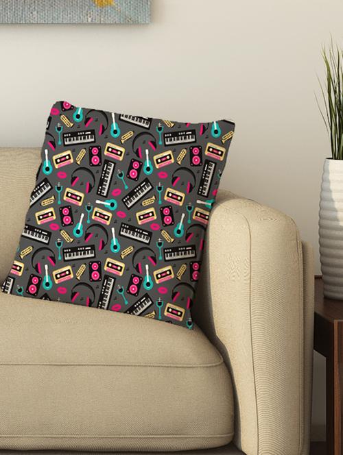 la verve digital printed cotton cushion cover - 13462236 - Very Small Image - 1