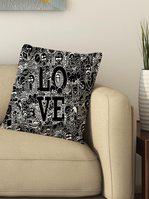 la verve digital printed cotton cushion cover - 13462313 - Very Small Image - 1
