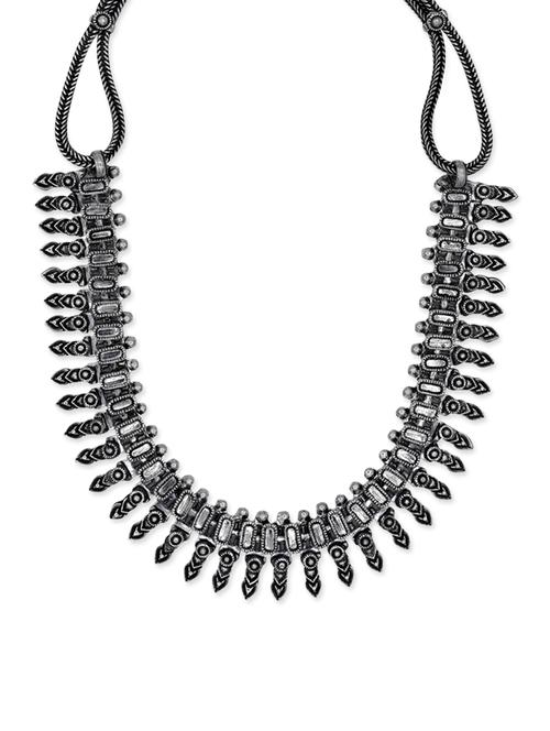 Tribal Cut Tassel Earrings - 13462618 - Very Small Image - 1