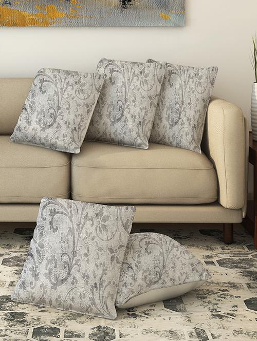 la verve digital printed canvas cushion cover - 13462692 - Very Small Image - 1
