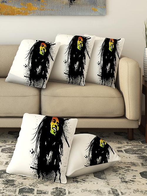 la verve digital printed canvas cushion cover - 13462697 - Very Small Image - 1