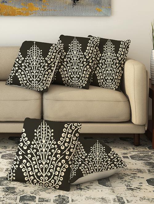 la verve digital printed canvas cushion cover - 13462797 - Very Small Image - 1