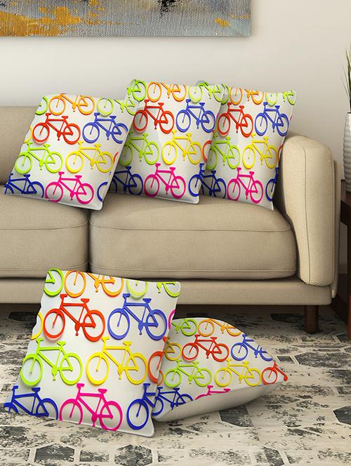 la verve digital printed canvas cushion cover - 13462888 - Very Small Image - 1