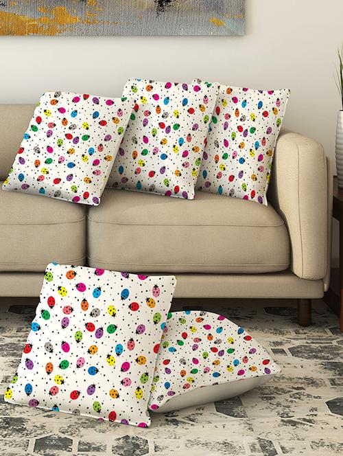la verve digital printed canvas cushion cover - 13462928 - Very Small Image - 1