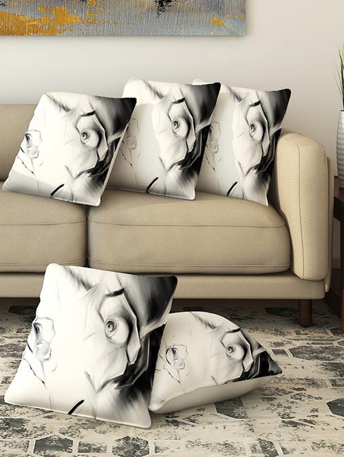 la verve digital printed canvas cushion cover - 13462993 - Very Small Image - 1