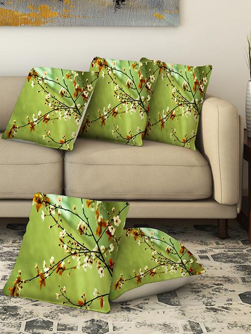 la verve digital printed canvas cushion cover - 13463056 - Very Small Image - 1