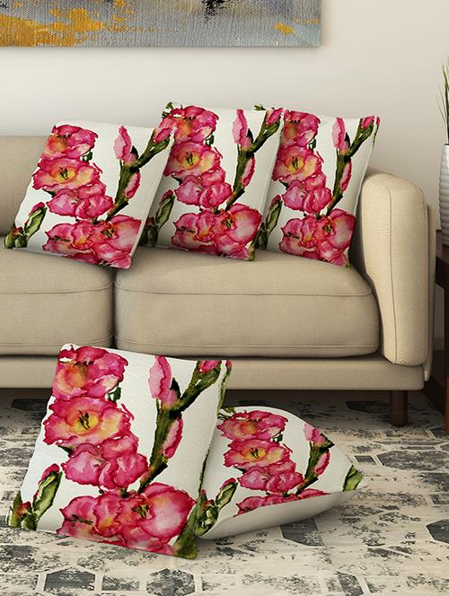 la verve digital printed canvas cushion cover - 13463064 - Very Small Image - 1