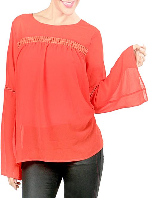 red regular top - 13463159 - Very Small Image - 1