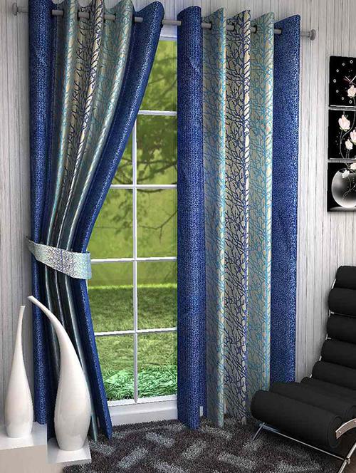 single polyster door curtain - 1 pc (dcn1-062) - 13464589 - Very Small Image - 1