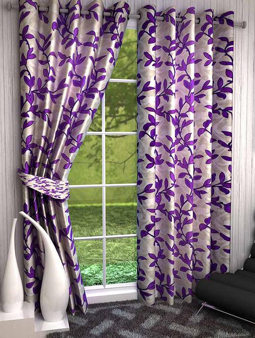 single polyster door curtain - 1 pc (dcn1-072) - 13464598 - Very Small Image - 1