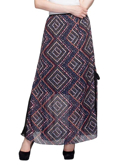 multi colored a-line skirt - 13467239 - Very Small Image - 1