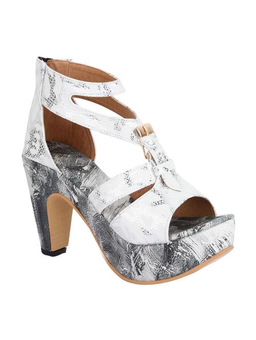 silver ankle strap sandal - 13479210 - Very Small Image - 1