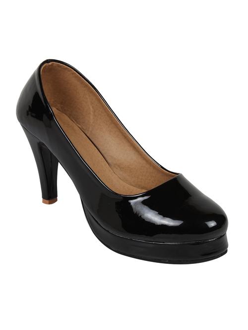 black patent leather slip on pumps - 13479887 - Very Small Image - 1